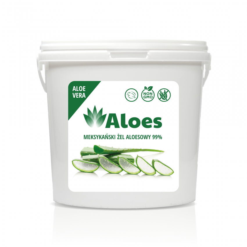 Aloe vera gel 99% for cosmetics
