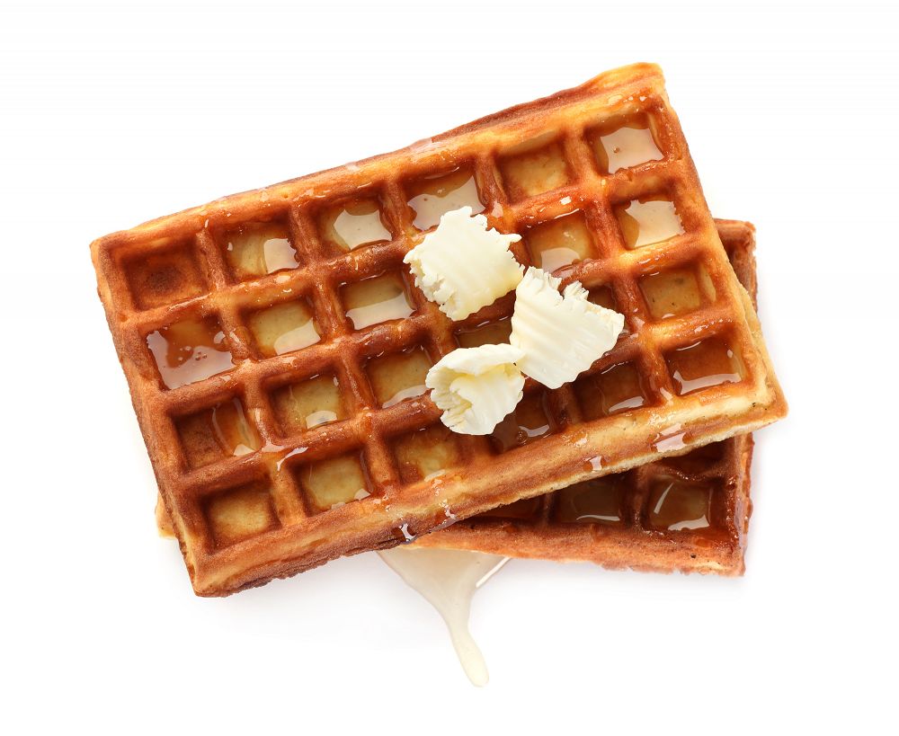 Waffle With Butter